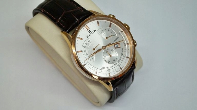 ZEGAREK EDOX CHRONOGRAPH RETROGRADE LES VAUBERTS 8649870572