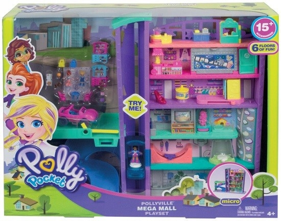 Mattel Zestaw figurek Polly Pocket Centrum handlow