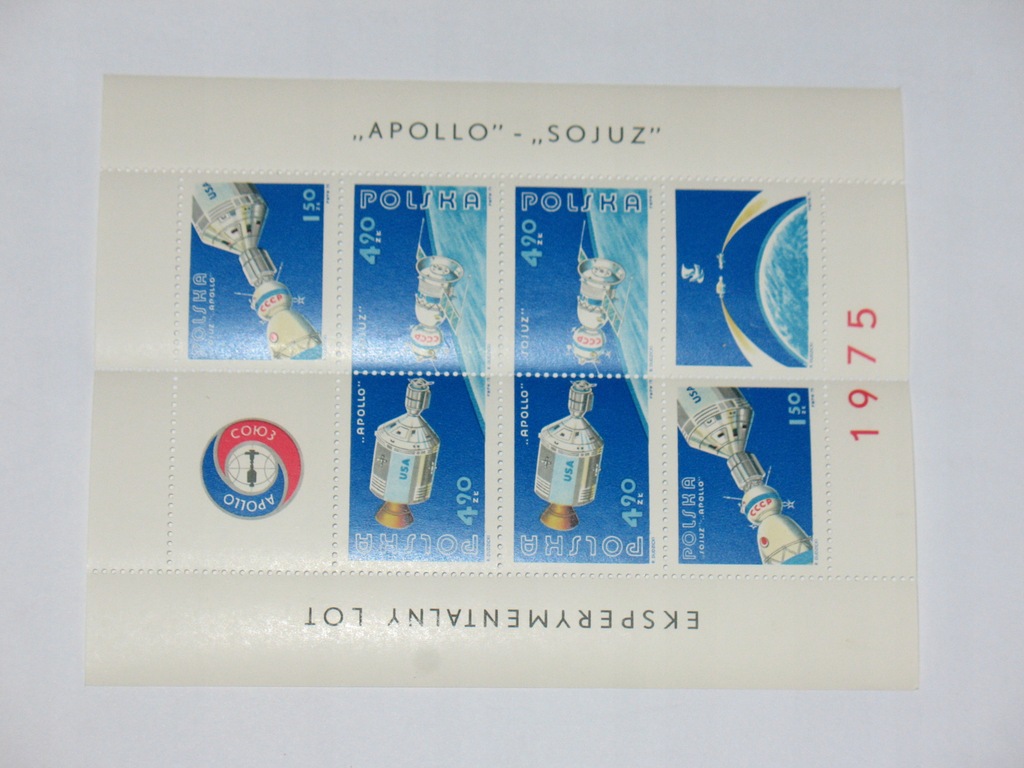 Fi. 2239-41** Lot Apollo - Sojuz - arkusik