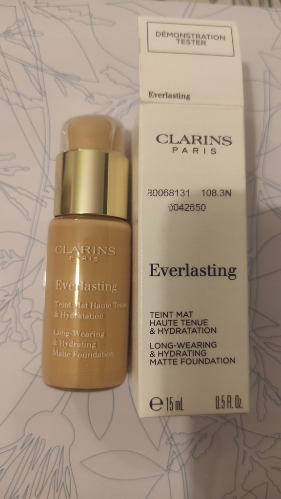 Podkład Clarins EVERLASTING 108.3N Organza 15ml