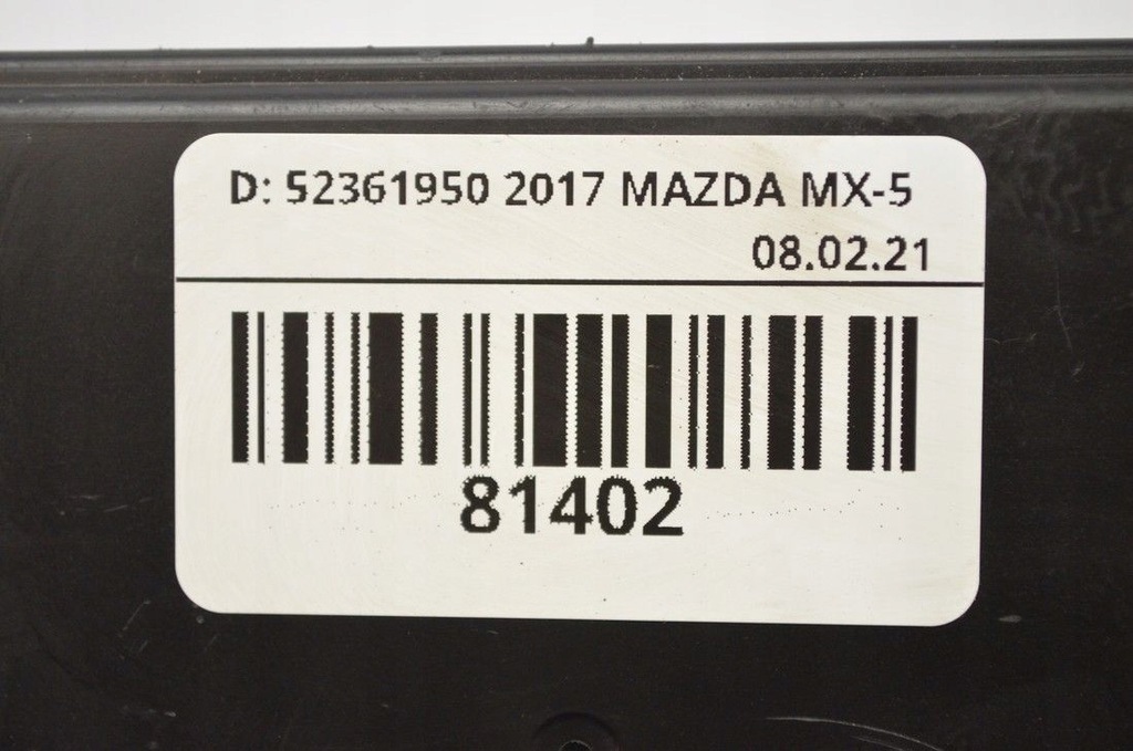 MODUŁ KOMFORTU D10A675Z0B MAZDA MX5 ND CX3 15