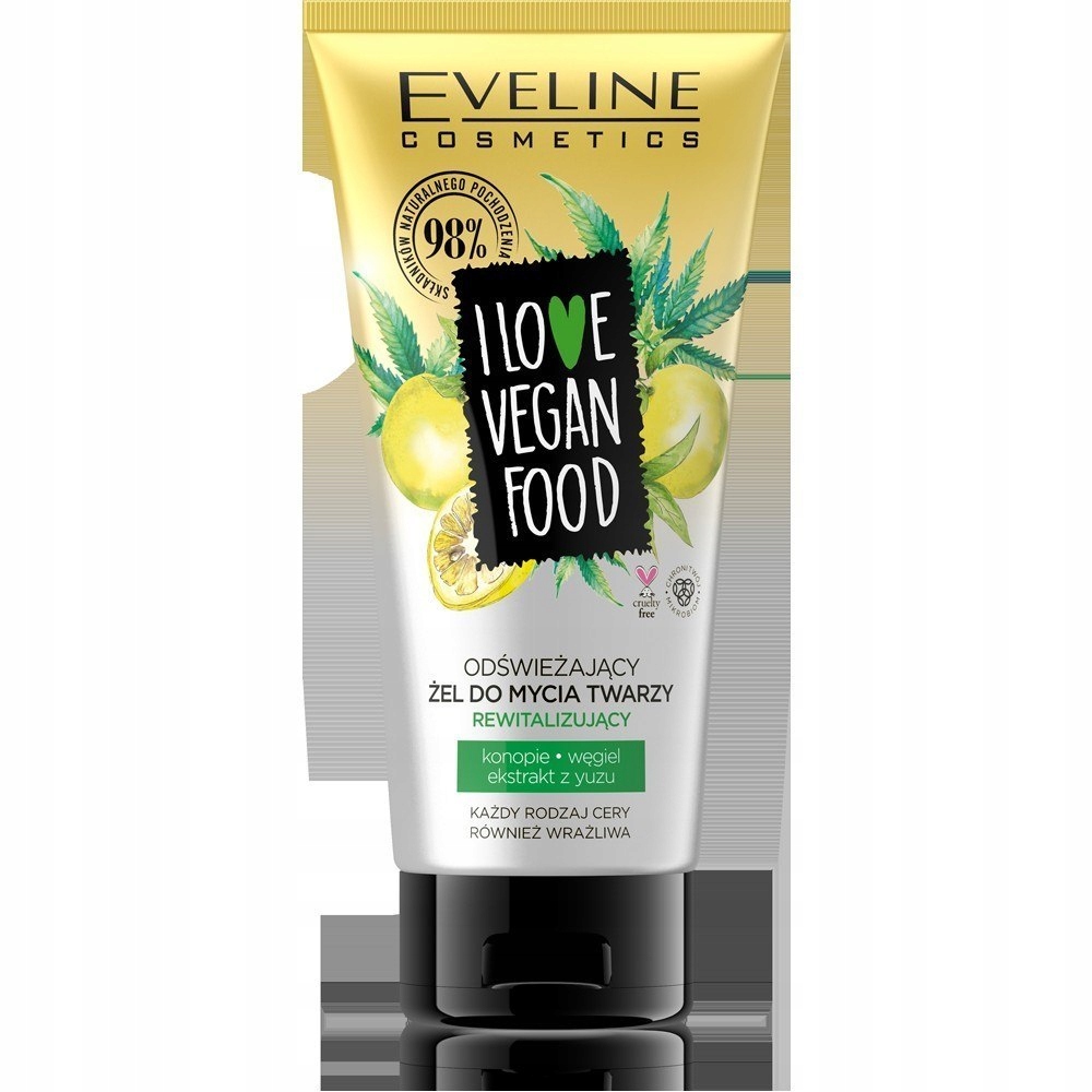 Eveline I Love Vegan Food Żel do mycia twarzy odśw