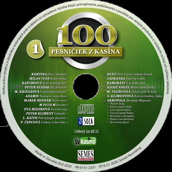 Купить 100 Песничек из Касины (Касуба, Ядранка, Беднар): отзывы, фото, характеристики в интерне-магазине Aredi.ru
