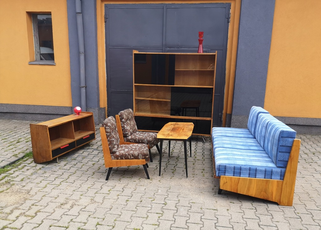 Zestaw Mebli Design - Lejkowski Leśniewski PRL '60