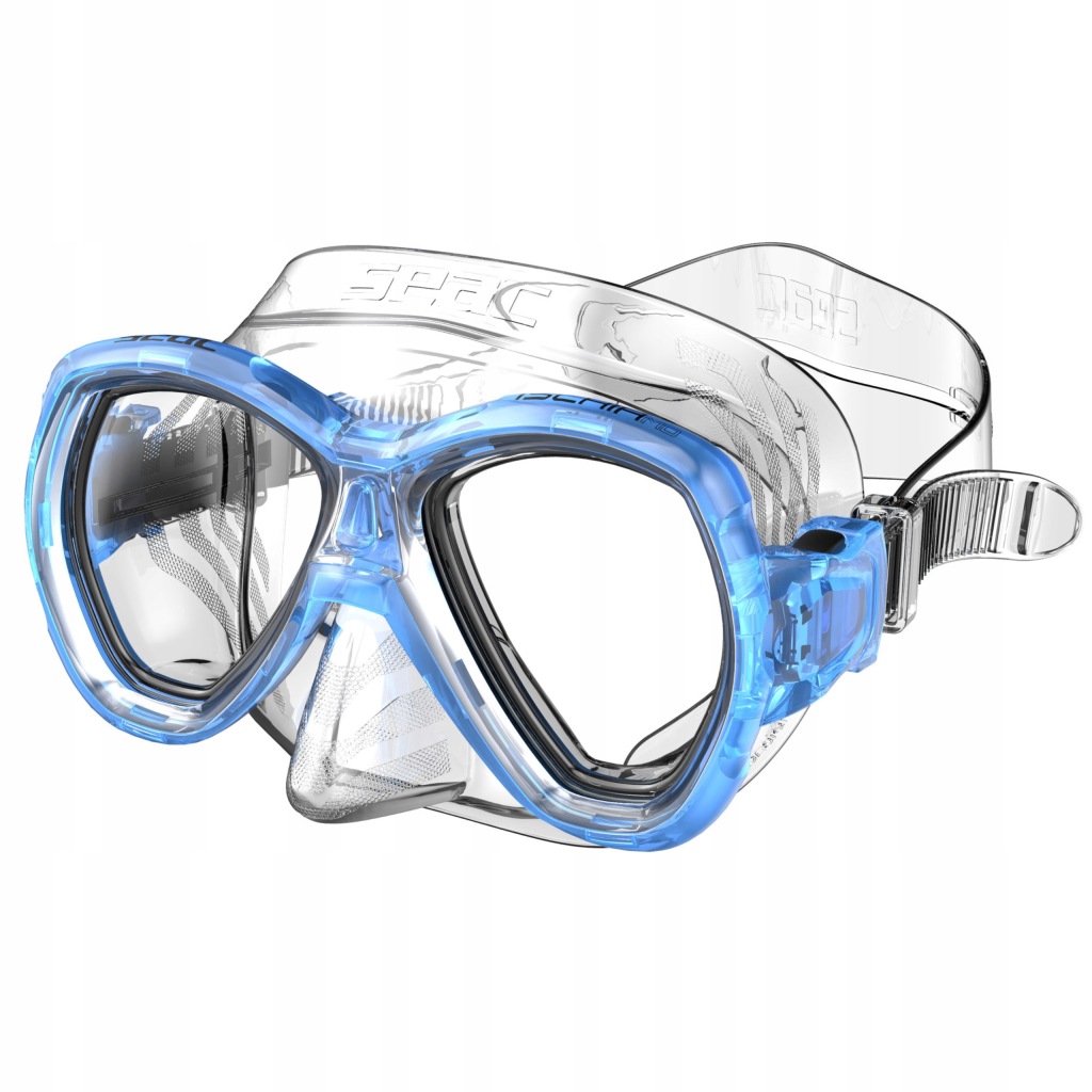 Maska do nurkowania dla dzieci od 7 do 13 lat SEAC ISCHIA MD niebieska