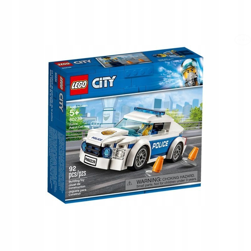 Radiowóz policja klocki LEGO dzieci 5+ 60239 City