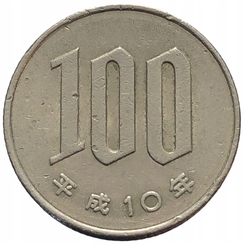 29148. Japonia - 100 jenów - 1998 r.