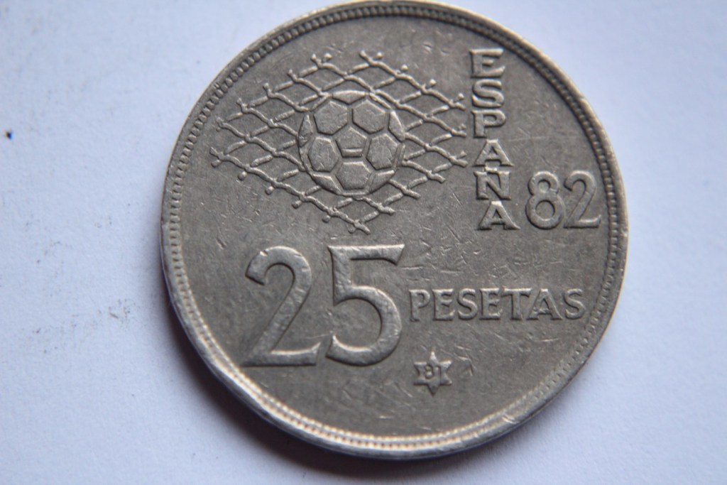 25 PESETAS 1980 HISZPANIA -W121