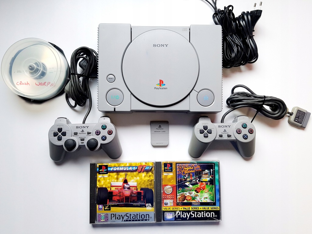 Купить Playstation 1 PSX PS1 SCPH-7502 ИГРЫ CRASH 1 2 CTR: отзывы, фото ...