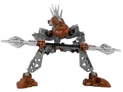Klocki LEGO Bionicle 8587 Rahkshi Panrahk używane Robot Zestaw Rakszi Cały