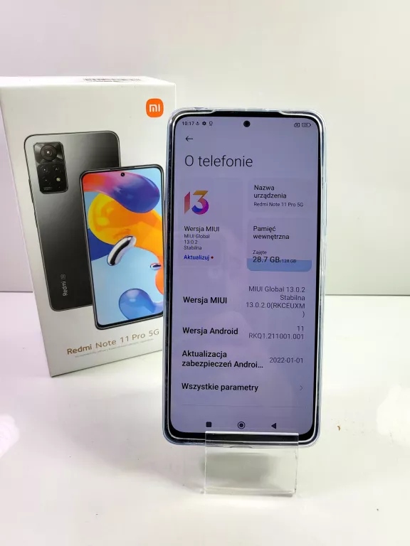 TELEFON XIAOMI REDMI NOTE 11 PRO 5G ŁAD PUD