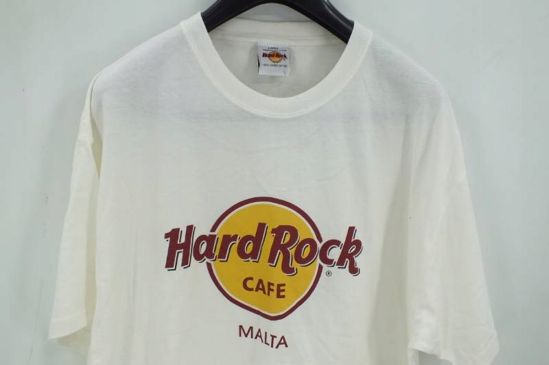 Hard Rock Cafe Malta koszulka męska L t-shirt