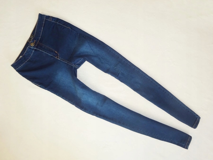 Lipsy London spodnie rurki jeansy wysoki stan 36 S