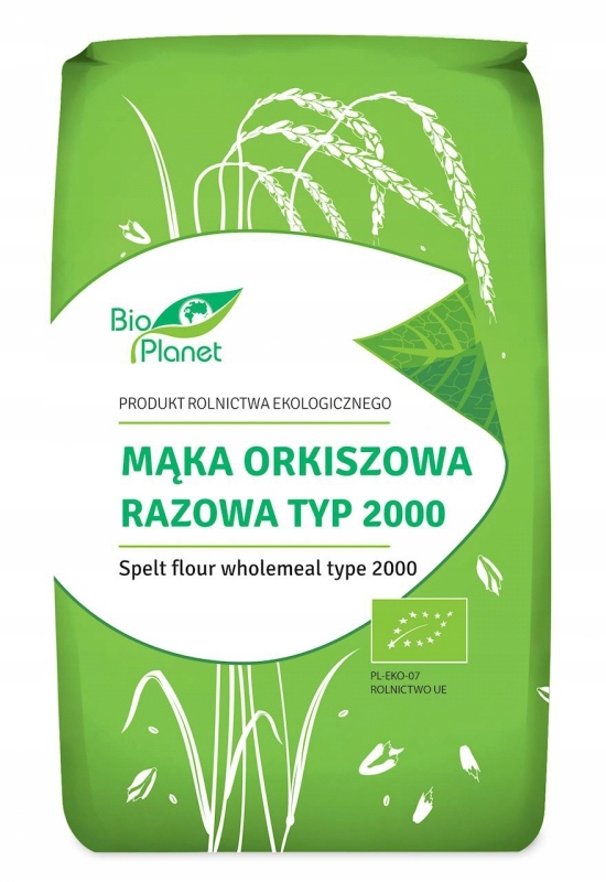 MĄKA ORKISZOWA RAZOWA TYP 2000 BIO 500 g - BIO