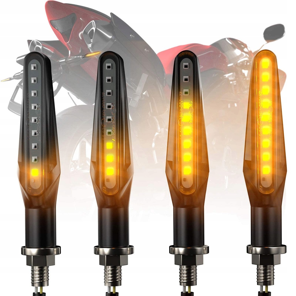 CCAUTOVIE kierunkowskazy LED do motocykla