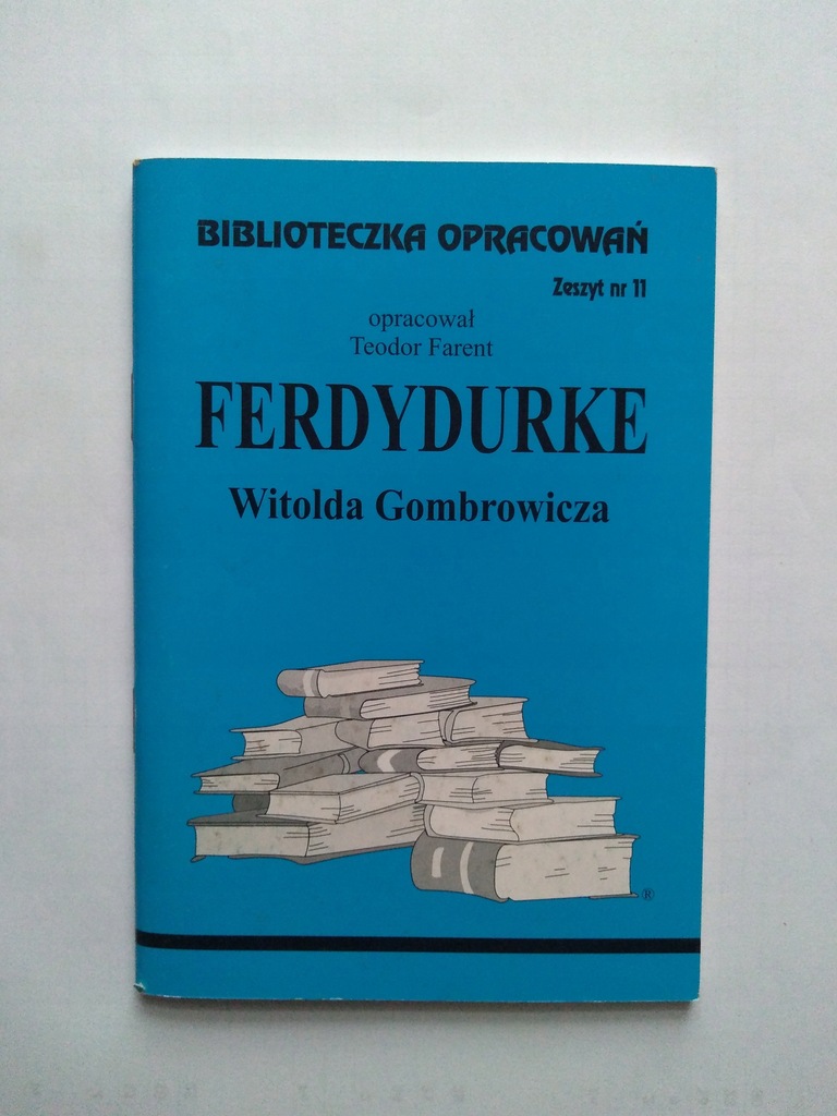 Witold Gombrowicz Ferdydurke streszczenie lektura