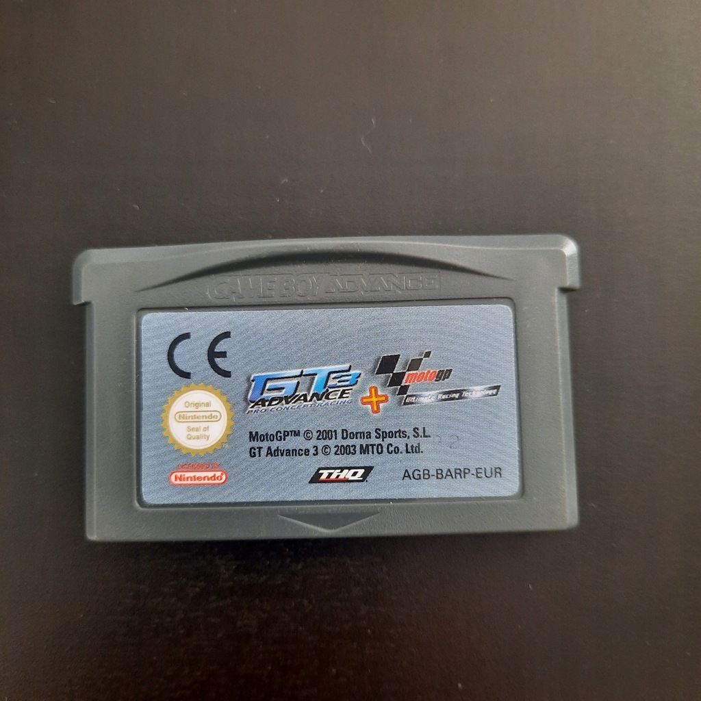 Gra GT3 Advance moto gp Nintendo Game Boy Advance