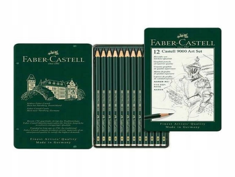 FABER CASTELL 12 OŁÓWKI