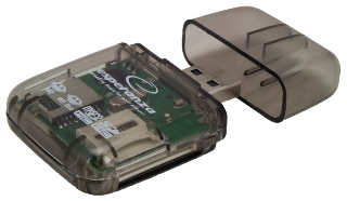 Купить ФУНКЦИОНАЛЬНЫЙ кардридер SD microSD Memory Stick: отзывы, фото, характеристики в интерне-магазине Aredi.ru