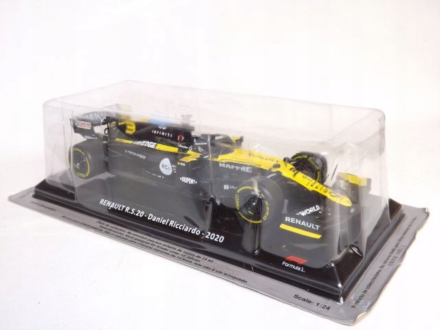 Renault R.S.20 Daniel Ricciardo 1:24 Altaya