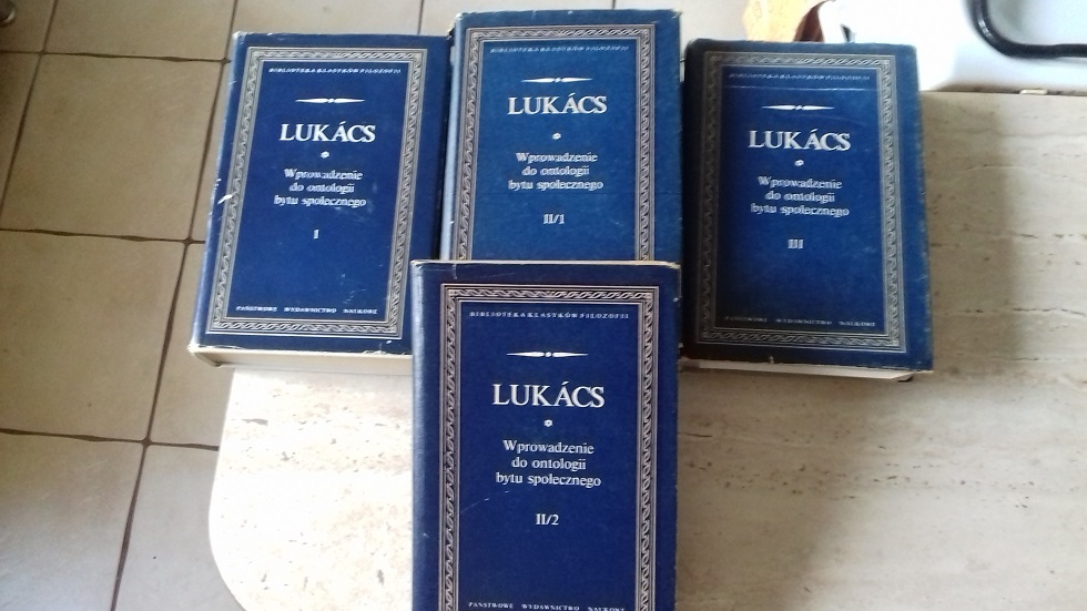 LUKACS, WPROWADZENIE DO ONTOLOGII BYTU SPOŁECZNEGO