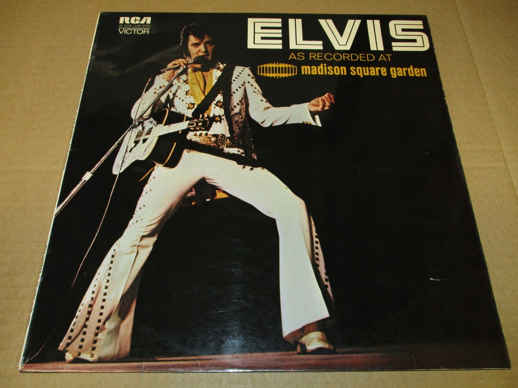 ELVIS PRESLEY AS RECORDED AT MADISON SQUARE LP UK