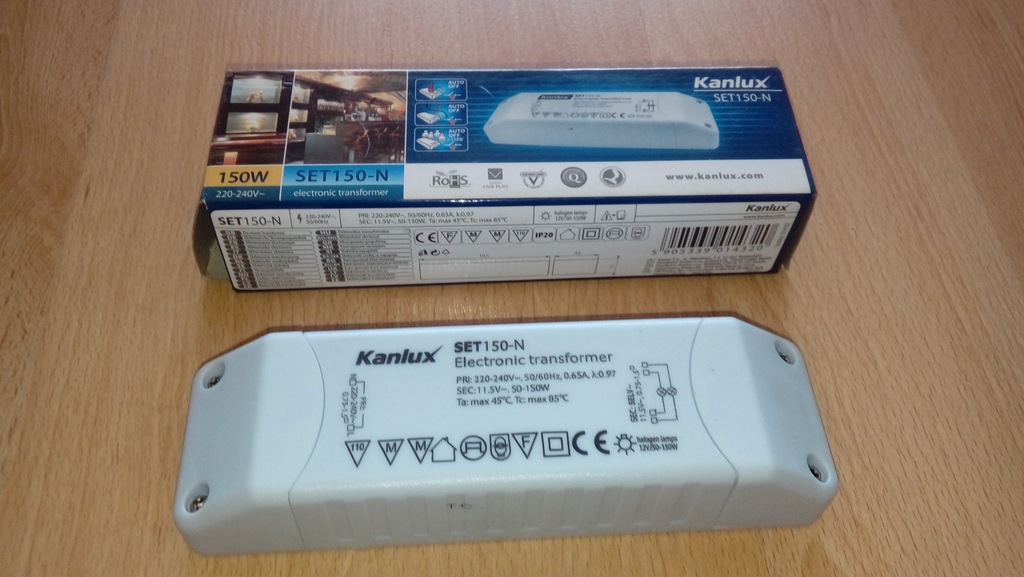 Zasilacz elektroniczny KANLUX SET150-N 150W