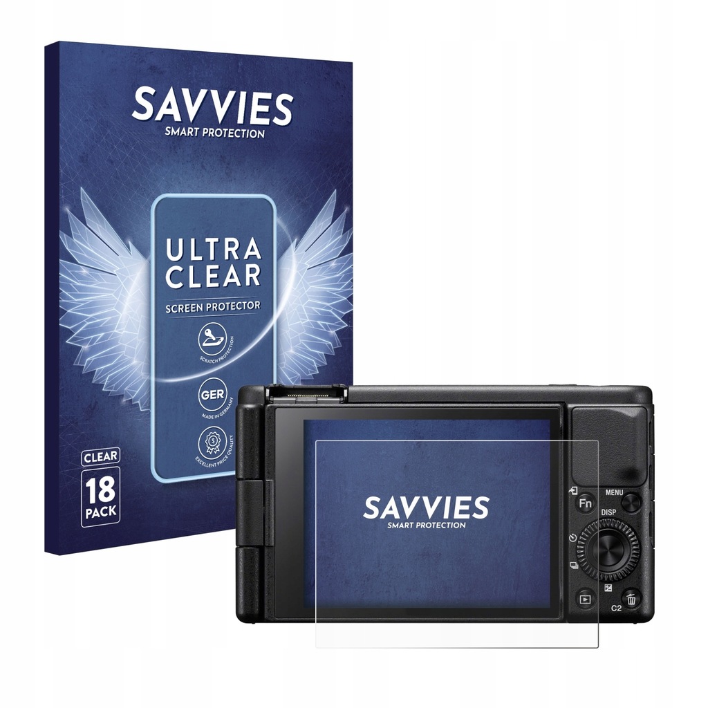 18x Savvies Screen Protector for Sony ZV-1A