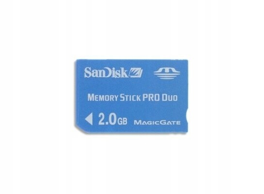 Karta pamięci MemoryStick Pro Duo Sandisk 2GB PSP