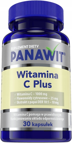 Panawit Witamina C Plus 1000mg 30 Kapsułek