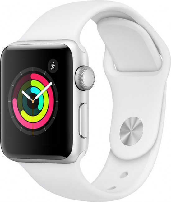 Apple Watch 3 GPS LTE 38mm aluminium srebrny - 8653488640 - oficjalne archiwum Allegro