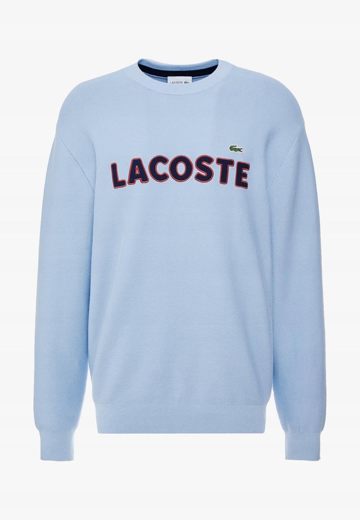 A0H425*LACOSTE NIEBIESKI SWETER 38 A00