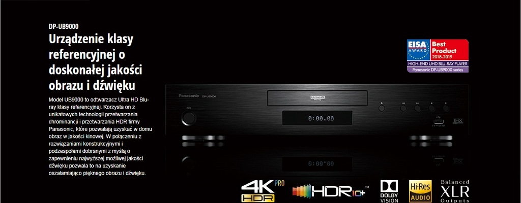 Купить Panasonic DP-UB9000 Blu Ray 4K HDR + кабель не Oppo: отзывы, фото, характеристики в интерне-магазине Aredi.ru