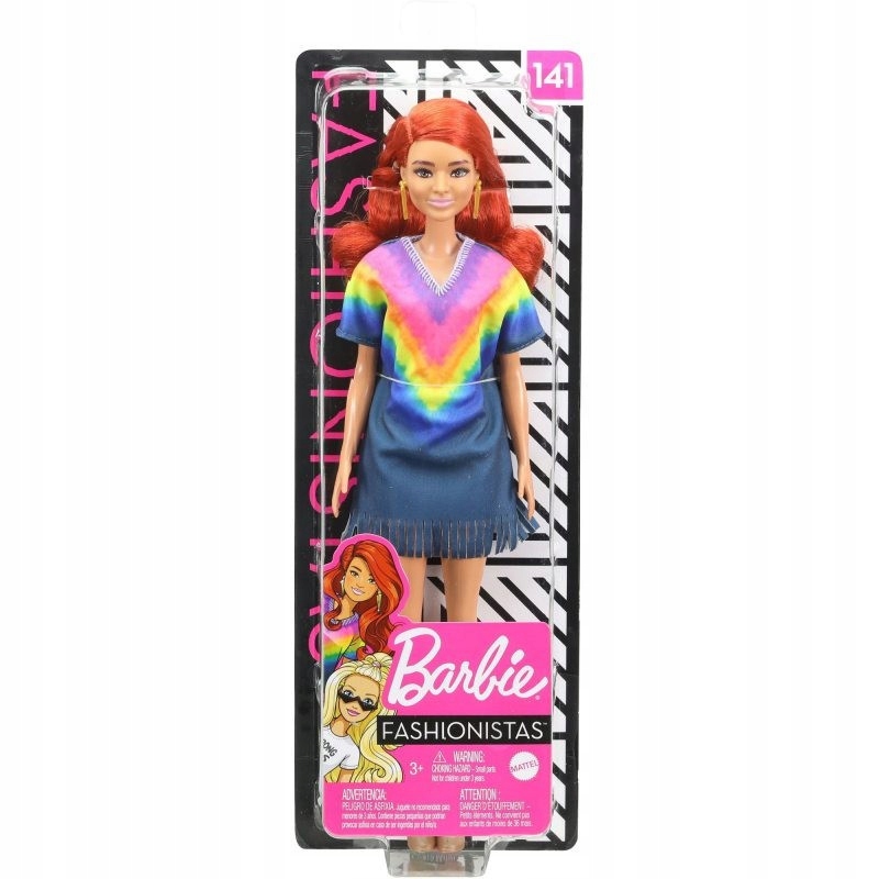 Lalka Barbie Hipisowski Styl