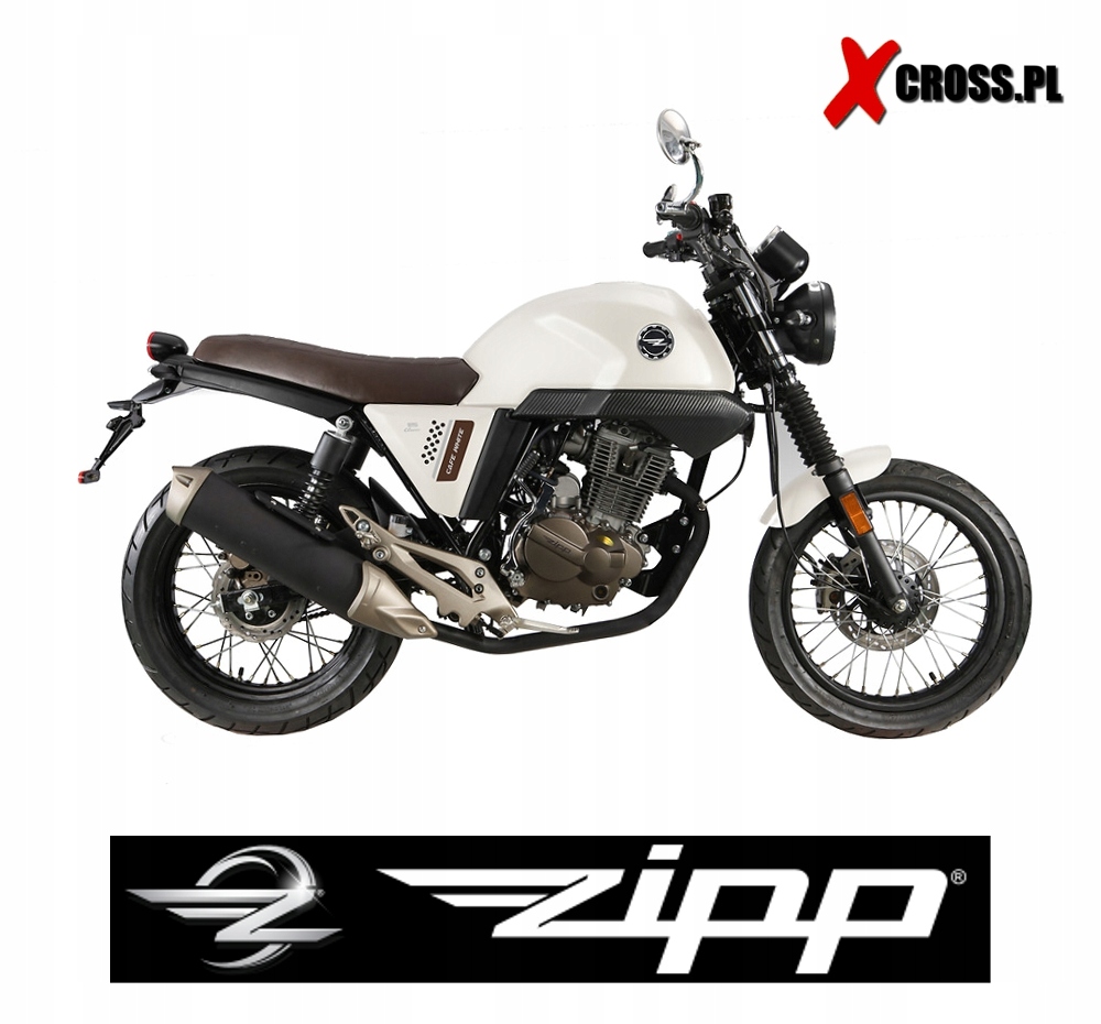 MOTOCYKL ZIPP CAFE RACER 125 RATY 0 DOSTAWA KAT. B