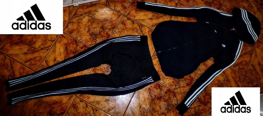 ADIDAS komplet dres bawełna ORYGINAŁ XXL 44 NOWOŚĆ