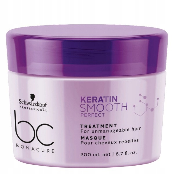 SCHWARZKOPF BC KERATIN SMOOTH MASKA WYGŁADZAJĄCA