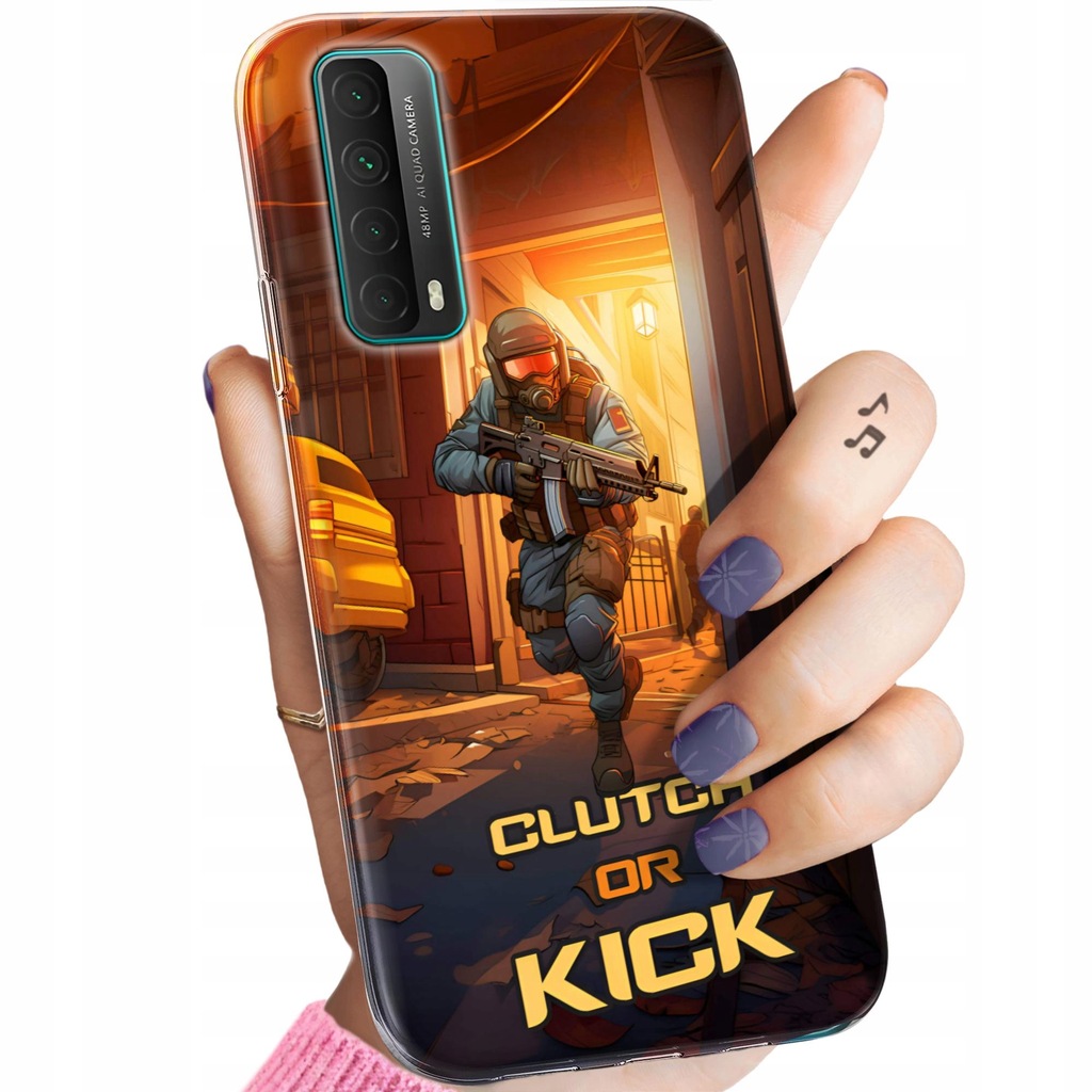 ETUI DO HUAWEI P SMART 2021 WZORY CS GO COUNTER-STRIKE OBUDOWA POKROWIEC