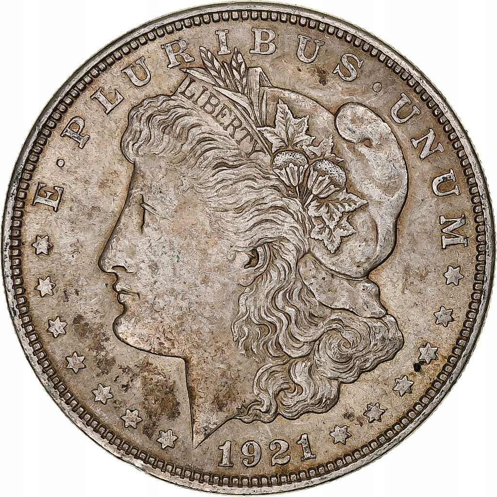 USA, Dollar, Morgan Dollar, 1921, Philadelphia, Sr