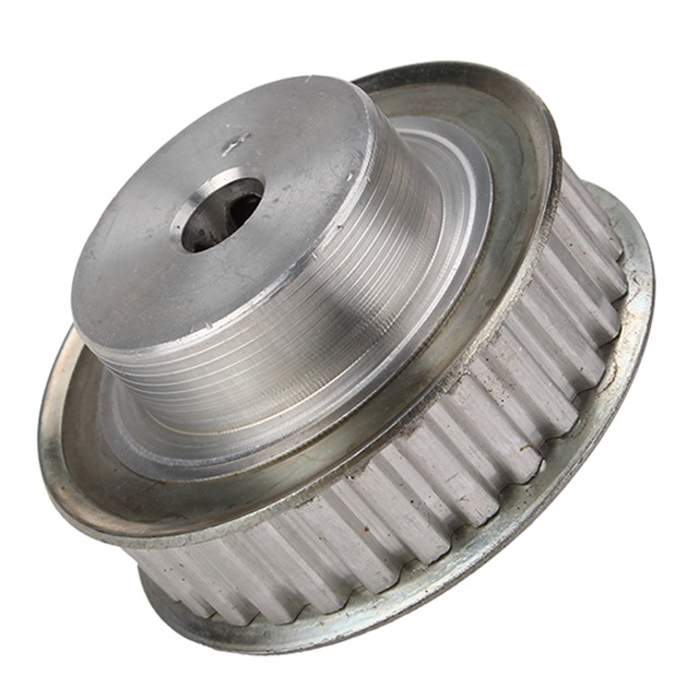 Koło Pasowe zębate T5 Z20 27 pod pasek 16 mm alu. - 7240489756