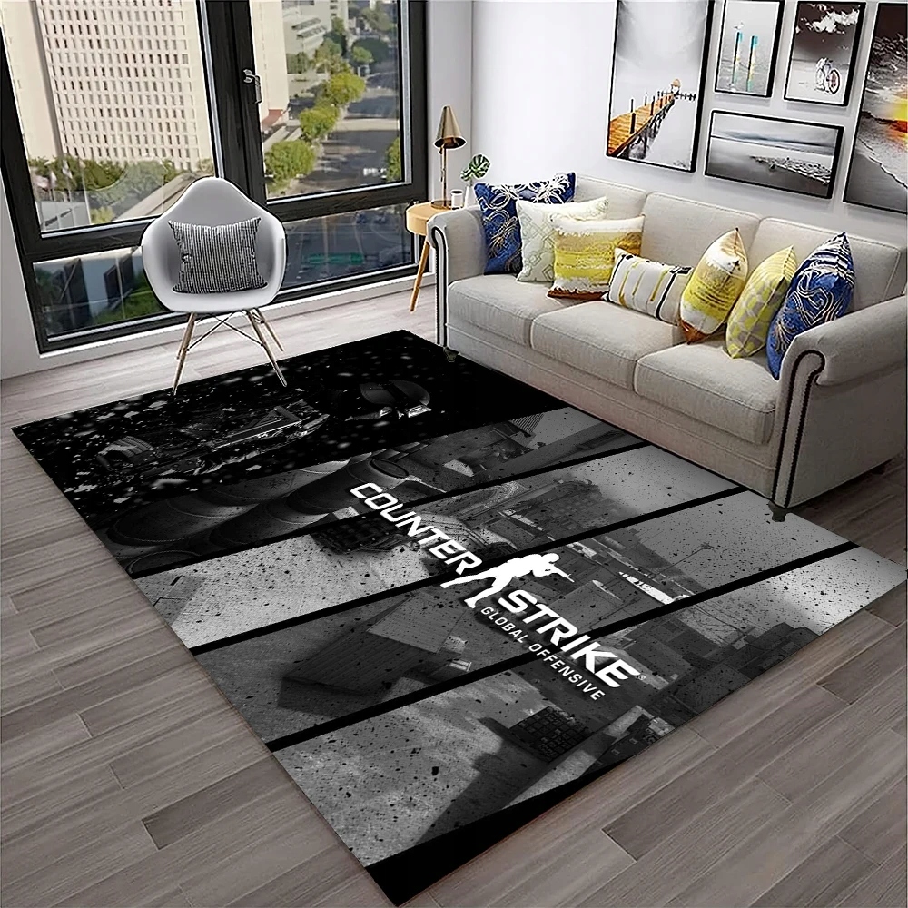ASD189 Dywan CS GO Counter Strike Game Gamer dywanik dywanik 3D do domu syp