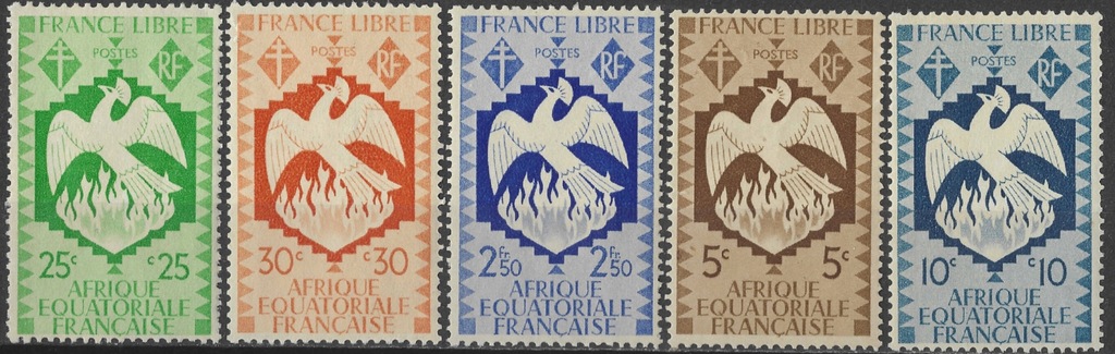 Francuska Afryka Równikowa - standart* (1941)