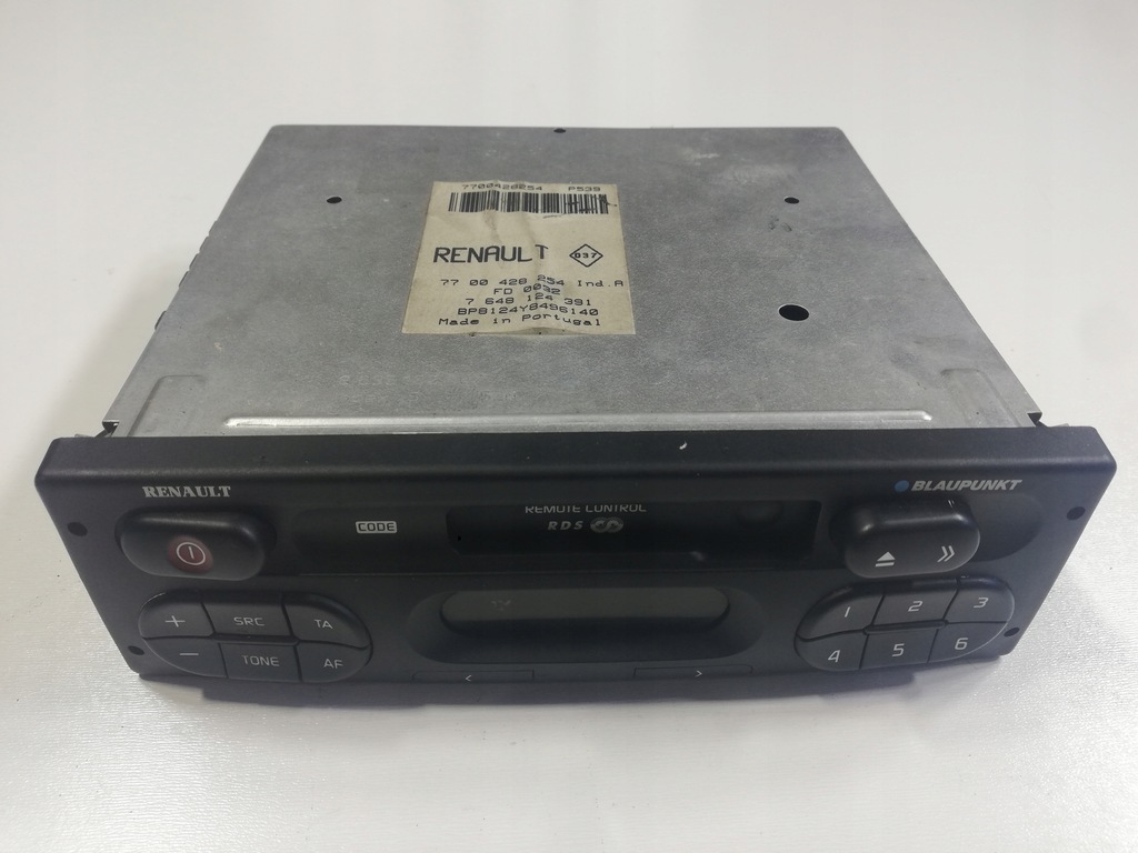 Radio BLAUPUNKT Renault Clio II LIFT 7700428254