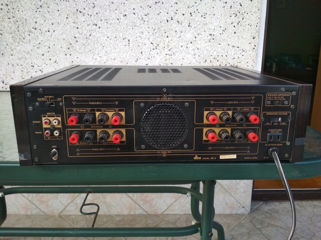 dbx model BX-3 Made in Japan - 9040465765 - oficjalne archiwum Allegro