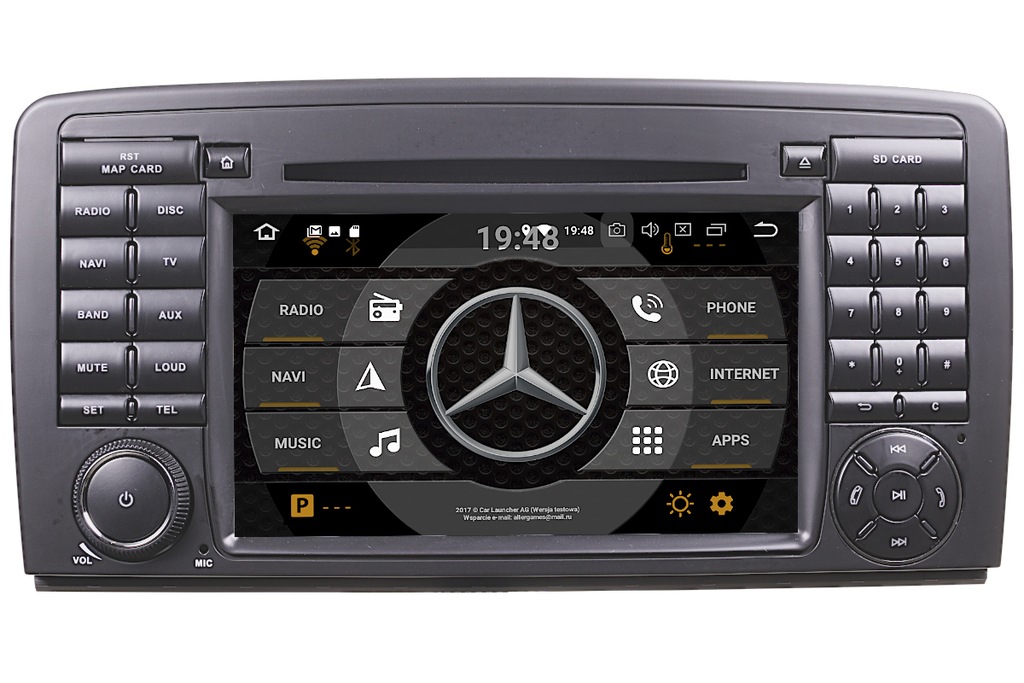 RADIO MERCEDES W251 KLASA R ANDROID 9 PX5 8677886452