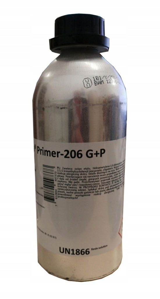 SIKA 206 G+P CZARNY PRIMER DO SZKŁA SZYB