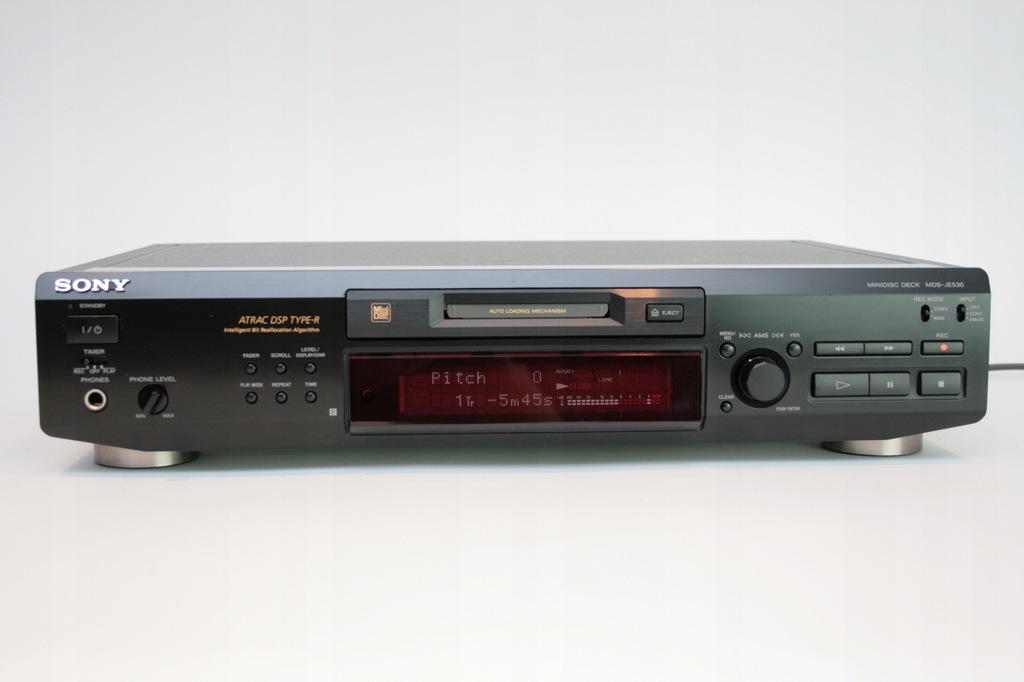 Odtwarzacz MiniDisc SONY MDSJE530 Atrac DSP TypeR 7779159339 oficjalne archiwum Allegro