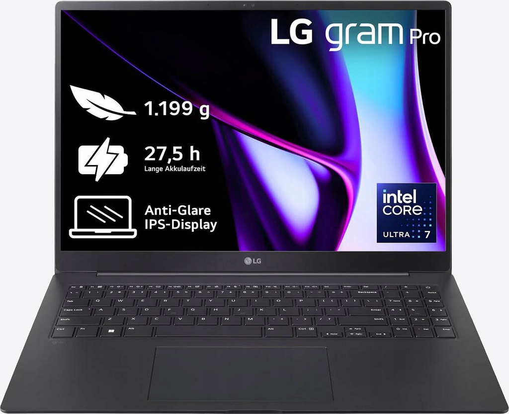 Laptop LG Gram Pro 16T90SP Core Ultra 7 16 GB 1 TB