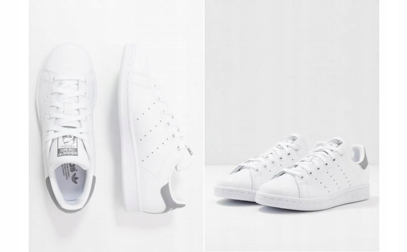 A0I206*ADIDAS STAN SMITH BIAŁE TENISÓWKI 39,5 A00