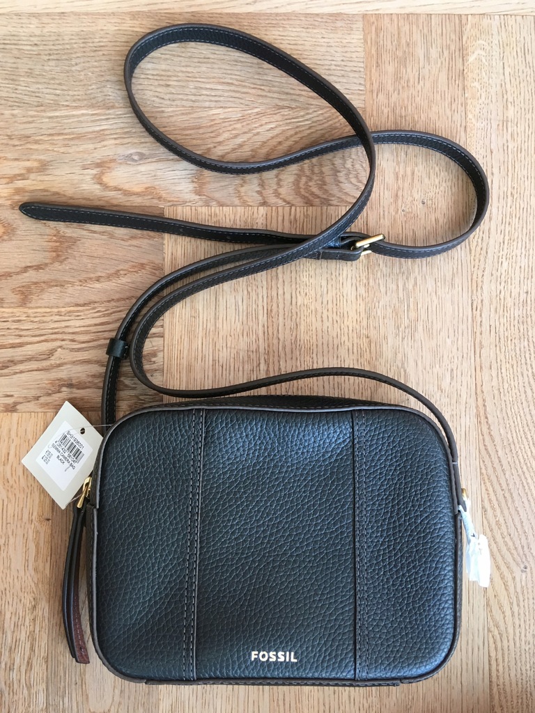 FOSSIL torebka NOWA Gemma Camera Bag skora SUPER 8345988852 oficjalne archiwum Allegro